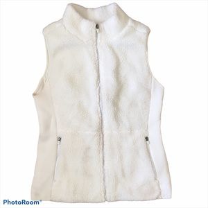 Fabletics White Sedona Fleece Zip Vest